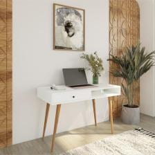 Bimossa S5110 Janus Çalışma Masası Çekmeceli Beyaz