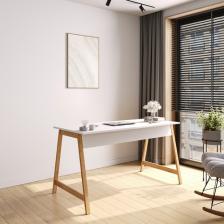 Lagomood Denge Çalışma Masası 120  cm  Beyaz Meşe