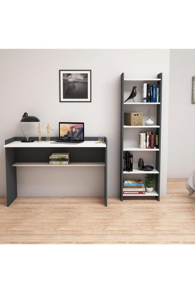T7030 Mahpeyker Kitaplık Ve Çalışma Masası