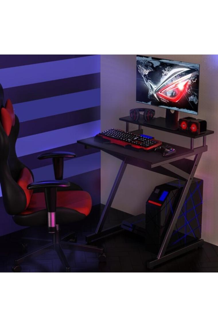 Retodesign Siyah Gaming Masa Bilgisayar Masası 1107