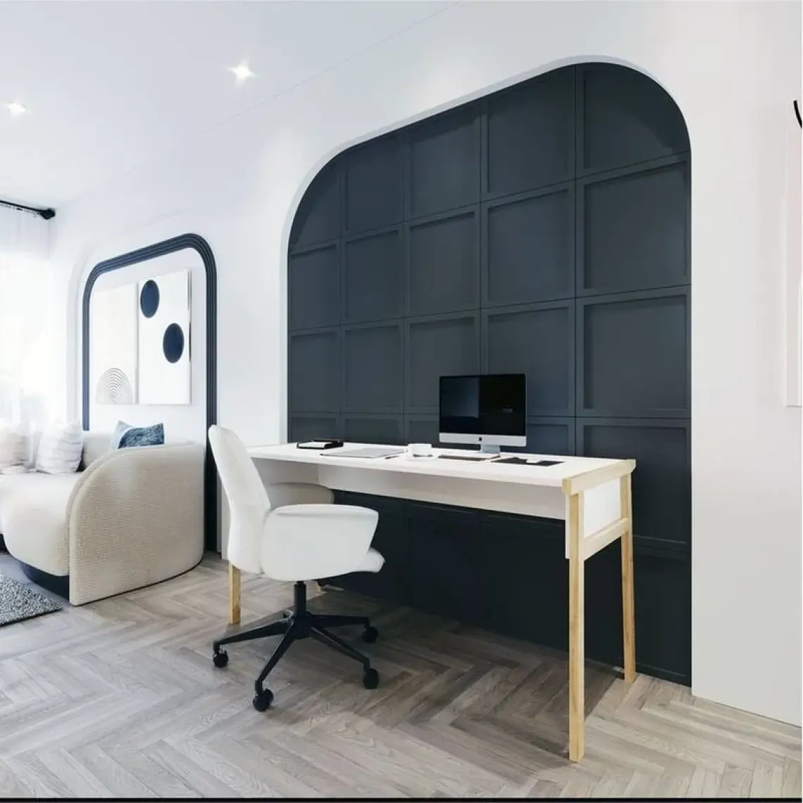 Lagomood Zenith Çalışma Masası 150cm Beyaz Meşe