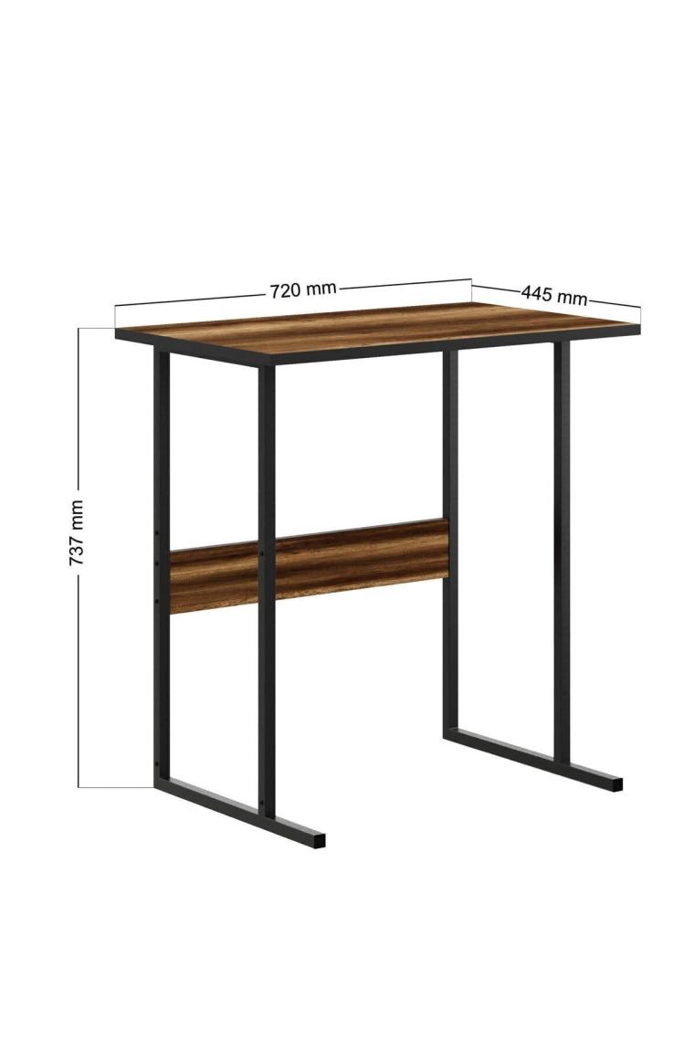 Ceramical MSE2 Metal Ayaklı Çalışma Masası - Ceviz