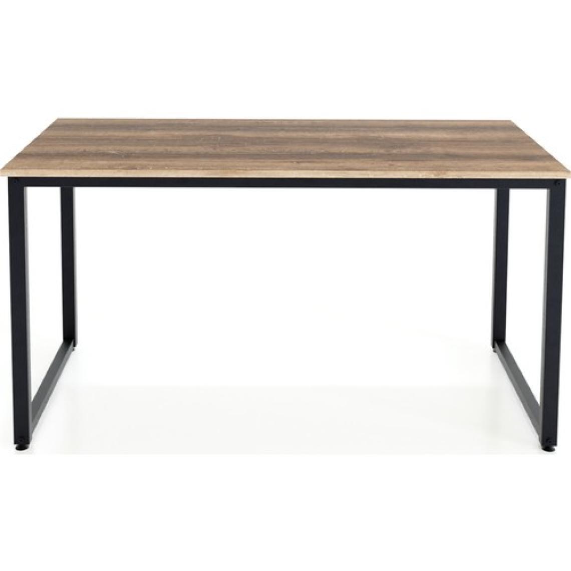 Ceramical MS1 Metal Ayaklı Çalışma Masası - 140cm - Ceviz
