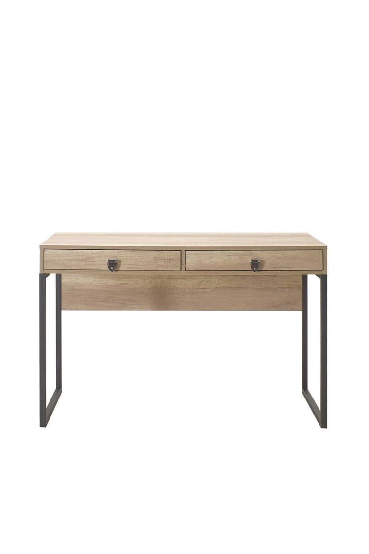 adore mobilya Profile Çekmeceli Çalışma Masası-Açık Ceviz (Tori) 120X79X60 cm (Gxyxd)
