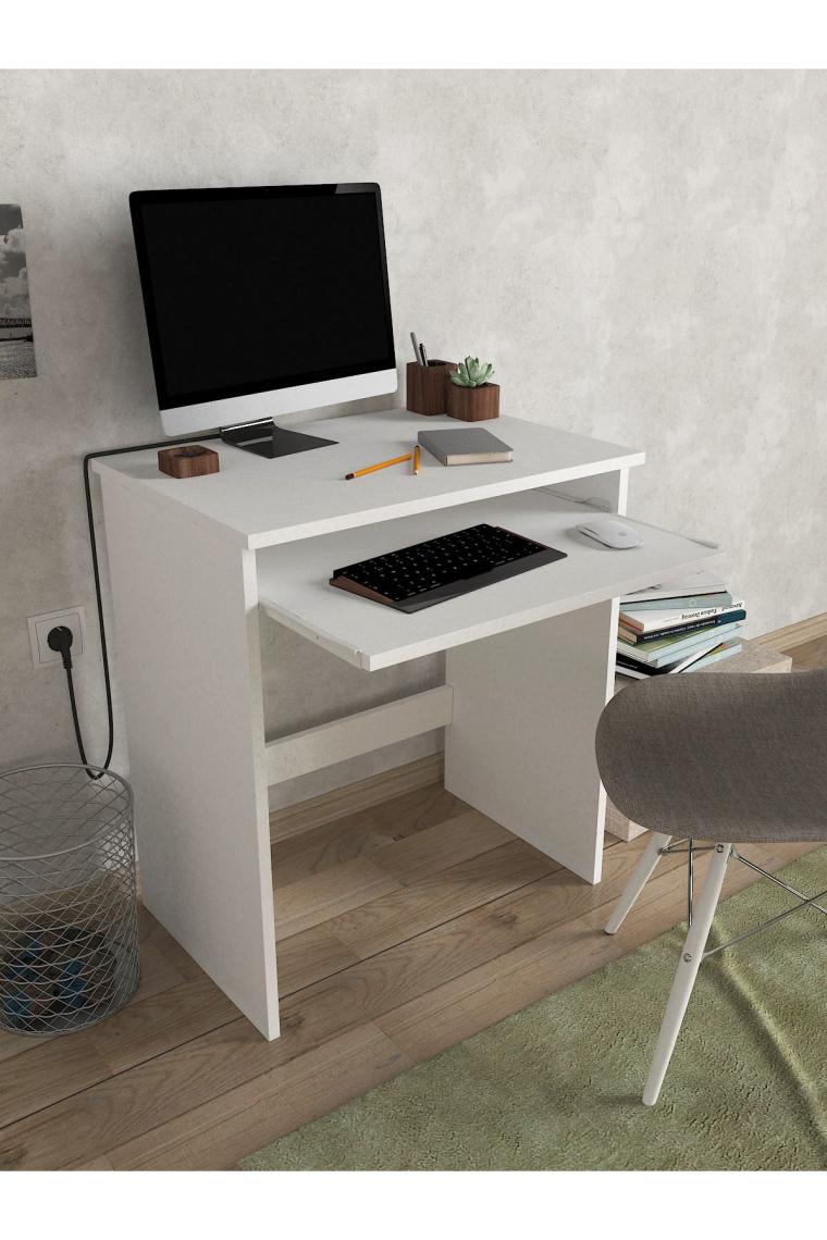 Gilda Bilgisayar Pc Çalışma Laptop Masası Beyaz