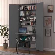 Asra Trend Beyaz Modern Dolaplı Çalışma Masası Kitaplıklı Raflı Bilgisayar Ofis Ders Çalışma Yemek Masası
