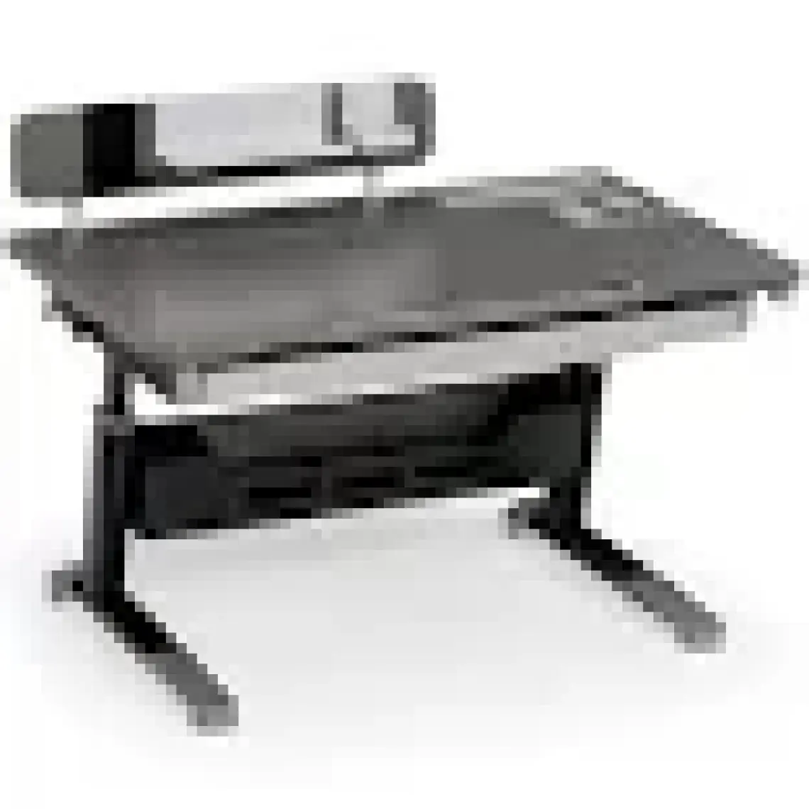 Creo Mobili Dinamik Çalışma Masası Yükseklik Ayarlı ve Eğimli Masa - 120x75 Cm, Antrasit/Gri - Sirius Standart