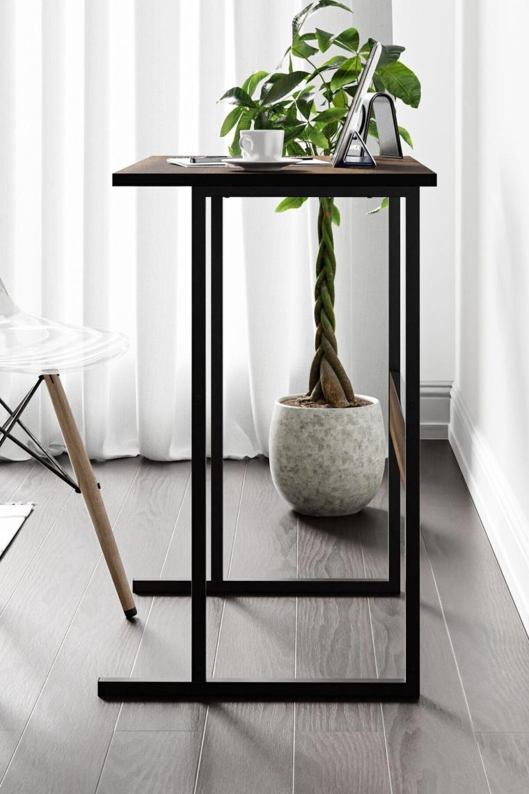 Ceramical MSE2 Metal Ayaklı Çalışma Masası - Ceviz