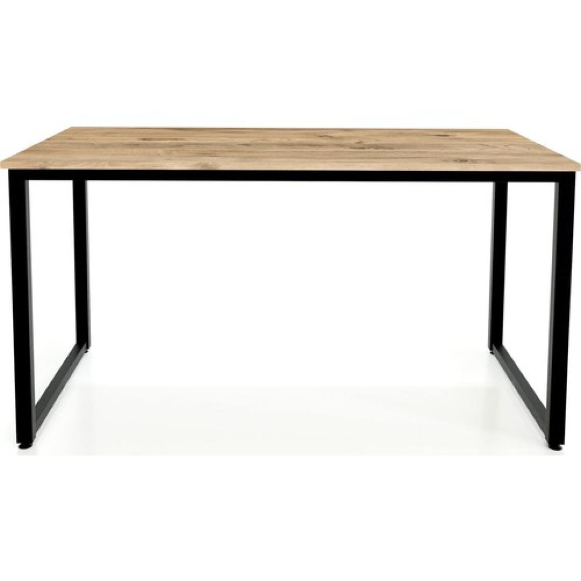 Ceramical MS1 Metal Ayaklı Çalışma Masası - 140cm - Çam
