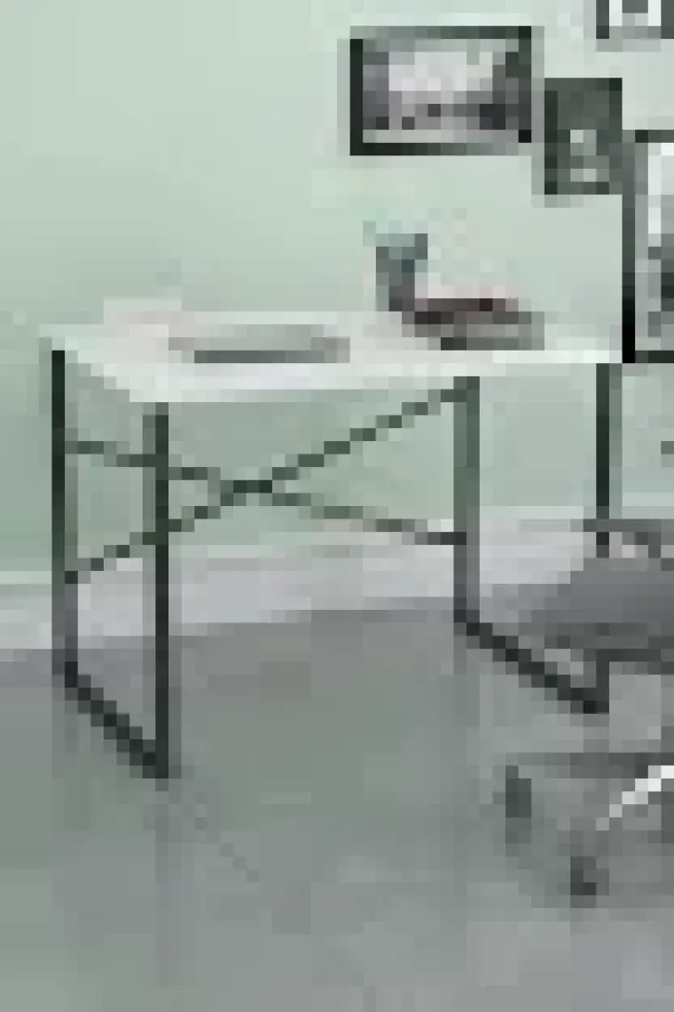 Bofigo 60X90 cm Çalışma Masası Bilgisayar Masası Ofis Ders Yemek Masası Beyaz