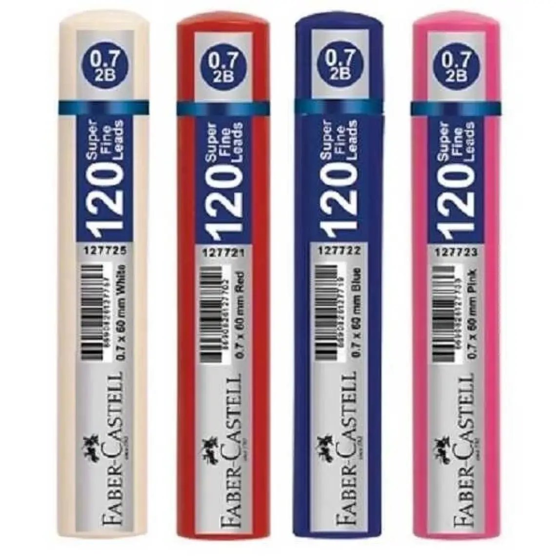 Faber-Castell 2b Grip Min 0.7 mm 60 mm Uç Rose 120'li