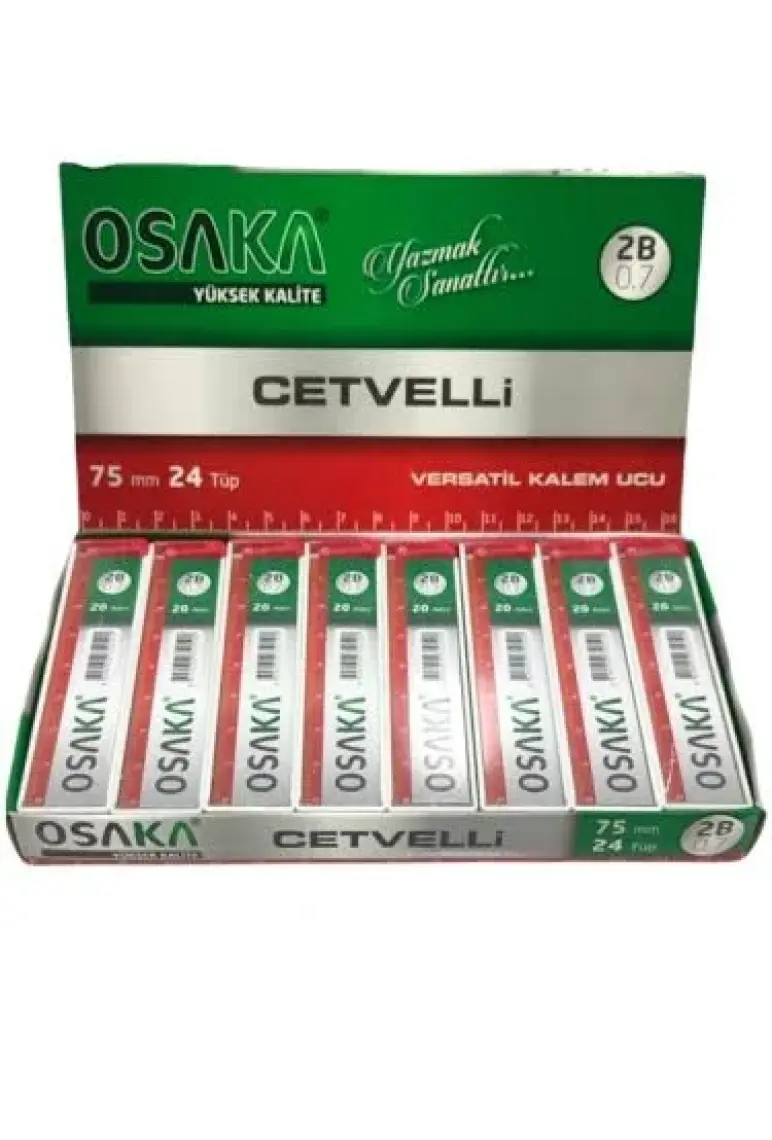 Osaka Oku-75  Cetvelli 2b Kalem Ucu 0.7 mm 75 mm