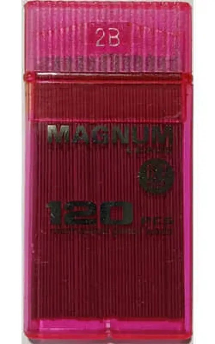 Magnum 0.7 Kalem Ucu 120'Li 60 Mm. 2B Şeffaf Pembe No:16