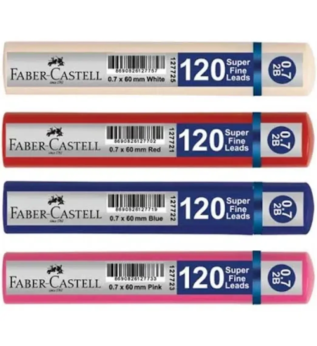 Faber-Castell Grip Mın 0,7 120 Lı Beyaz