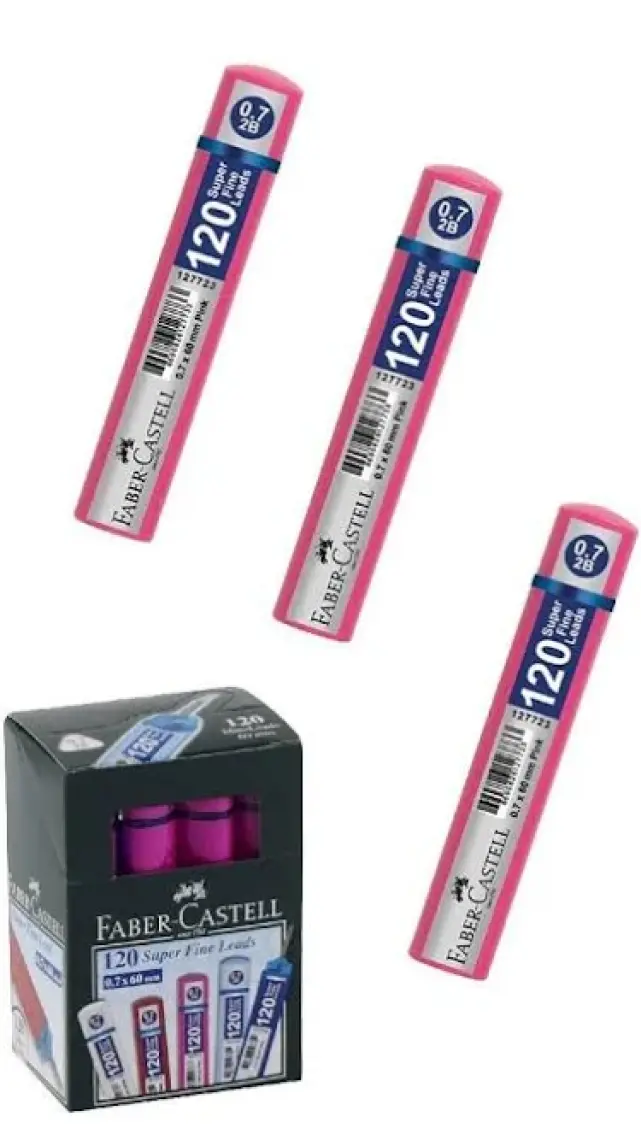 Faber-Castell Grip Mın 0,7 120 Lı Beyaz