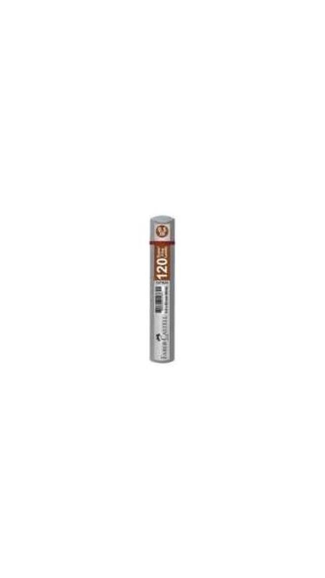 Faber-Castell 2b Grip Min 0.5 mm 60 mm Uç Gümüş 120'li