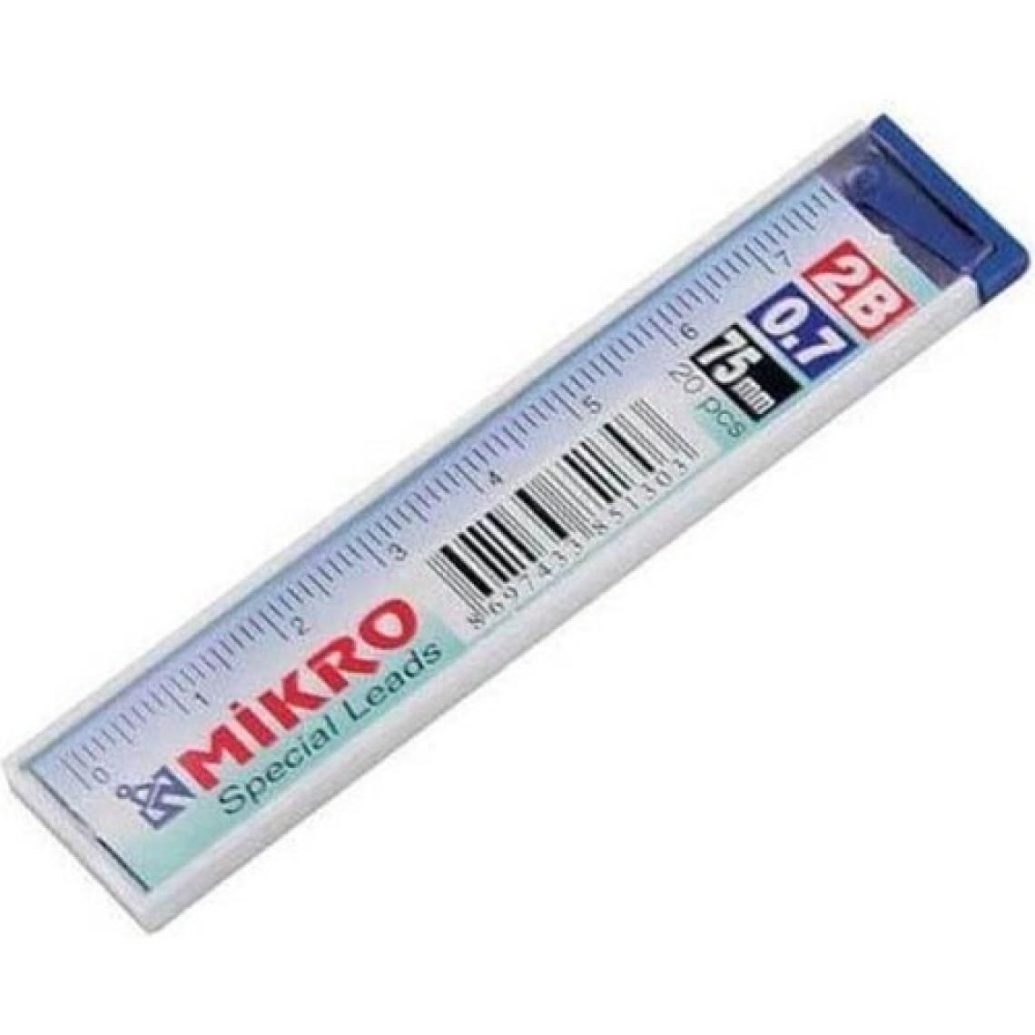 Mikro Min 0.7 mm Cetvelli Kalem Ucu 75 mm Mikro Uç 3 Adet