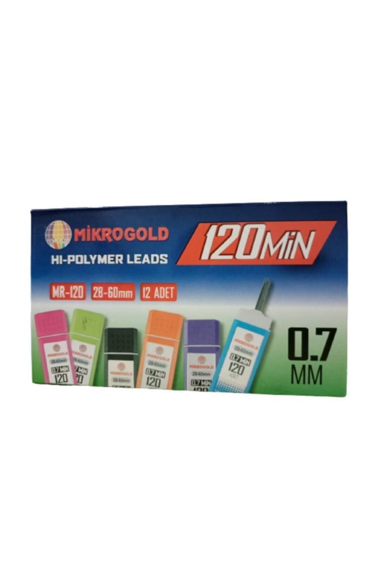 Gold Kalem Ucu Hı-polymer Leards 0.7 120'li 12 Adet
