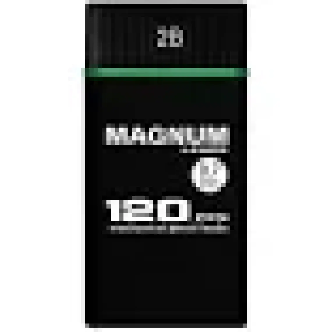 Magnum 0.7 Kalem Ucu 120'Li 60 Mm. 2B Şeffaf Siyah