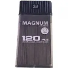Magnum 0.7 Kalem Ucu 120'Li 60 Mm. 2B Şeffaf Siyah