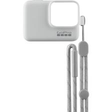 GoPro Bileklik + Boyunluk (Beyaz) Sleeve + Lanyard