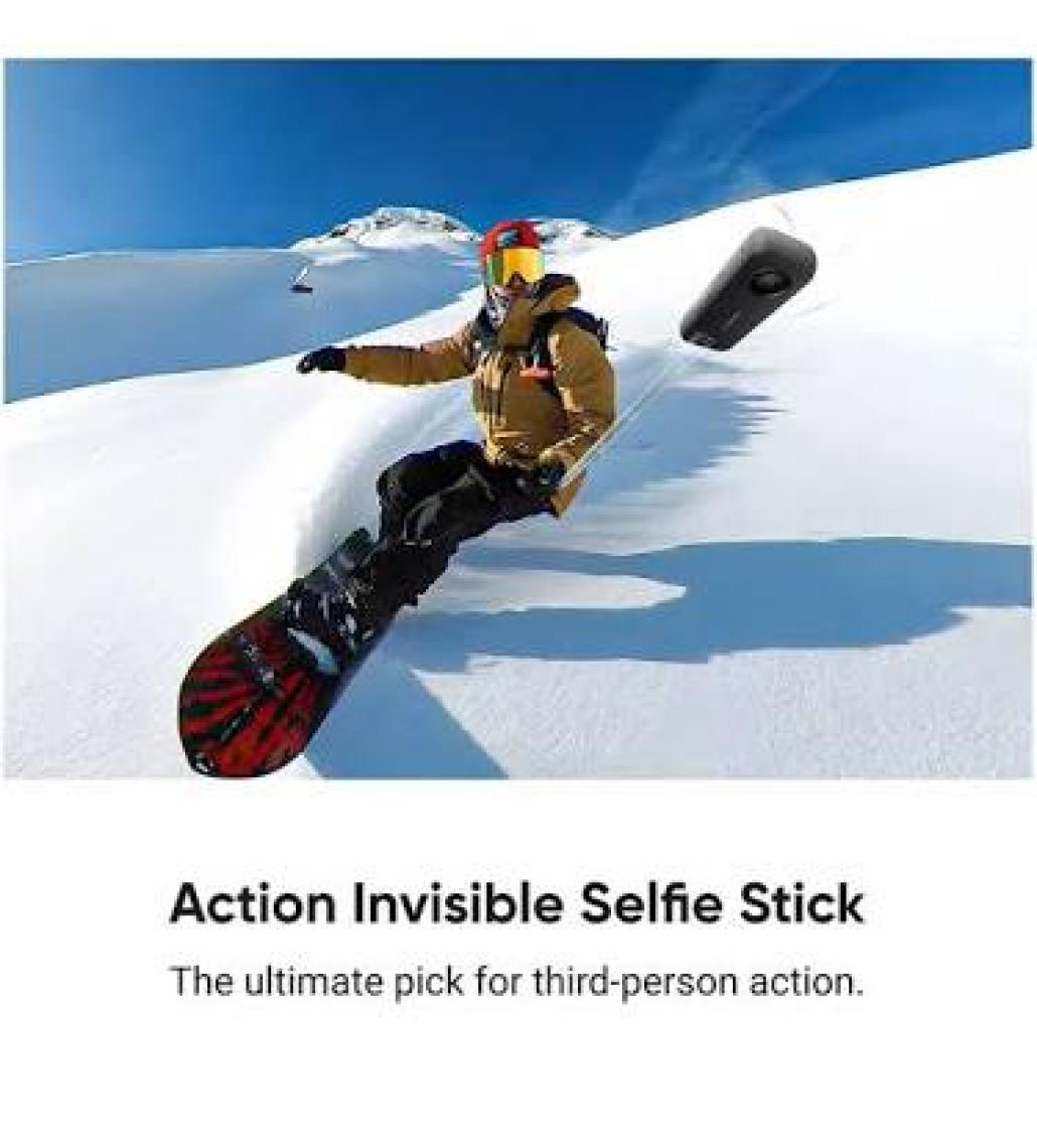 INSTA360 Action Invisible Selfie Stick
