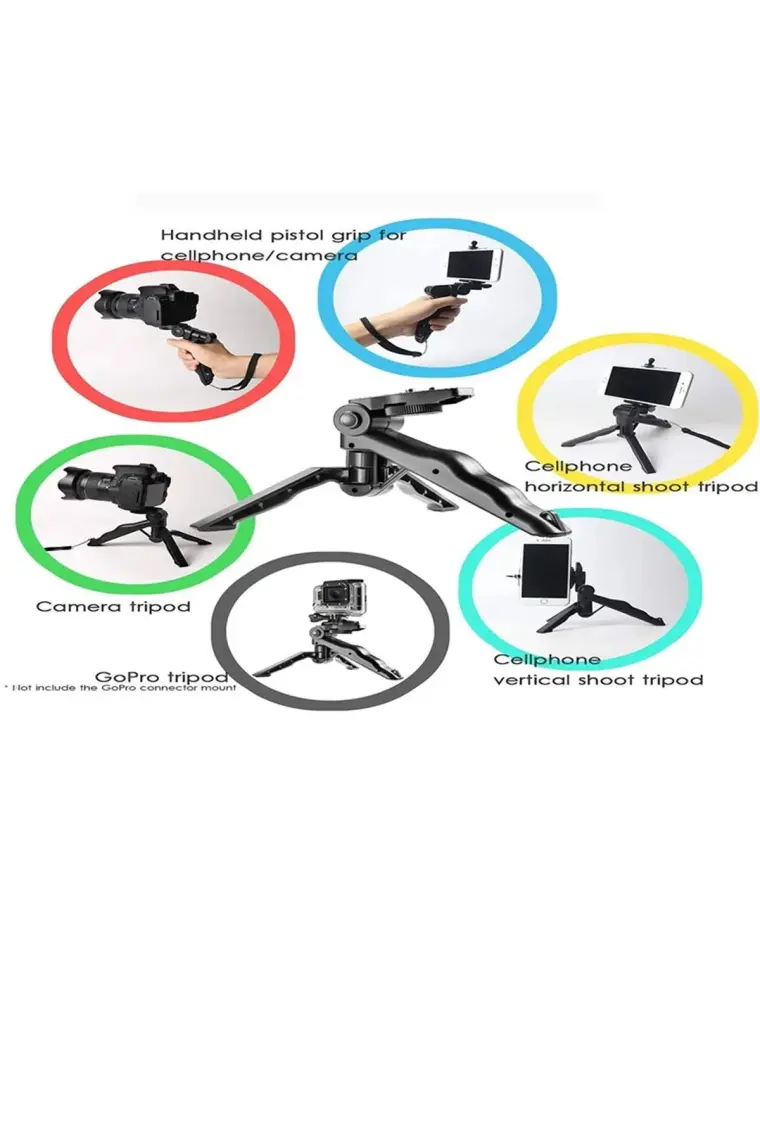 Outfire Profesyonel Taşınabilir Aksiyon Kamera-  Cep Telefonu Tripod
