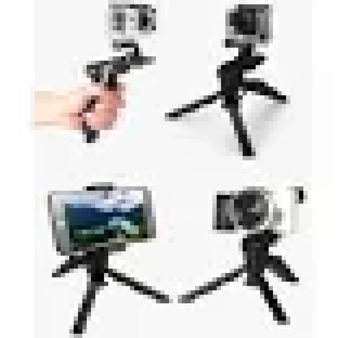Outfire Profesyonel Taşınabilir Aksiyon Kamera-  Cep Telefonu Tripod