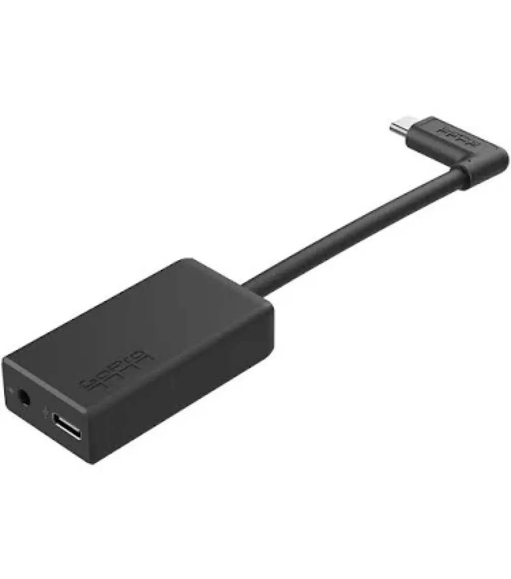 GoPro Mikrofon Adaptörü 3.5mm Pro ( Hero11 Black & Hero10 / Hero9 / Hero8 / Hero7 /6/5 Black )