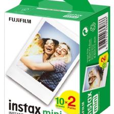 Beyaz Instax Mini 20'li Film Tek Ebat Fotoğraf Kağıtları