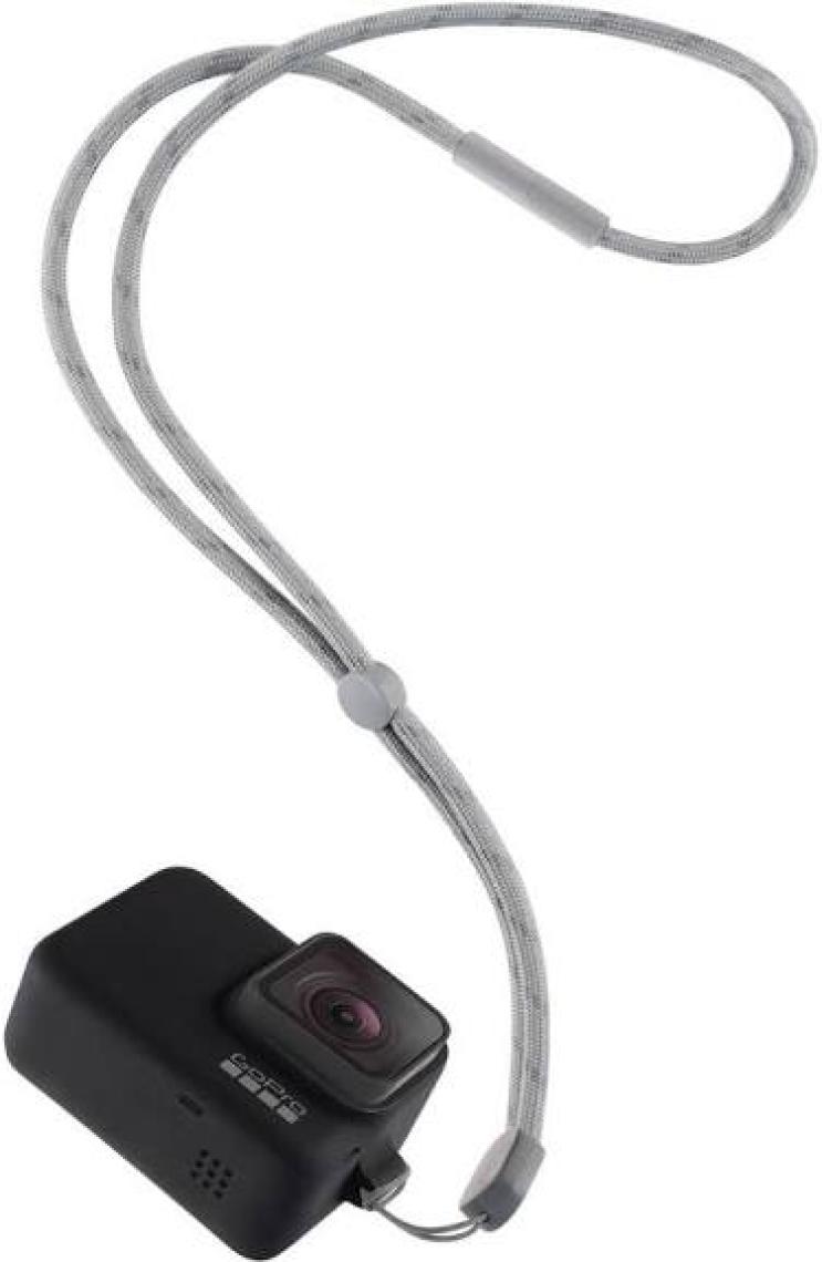 GoPro Bileklik + Boyunluk (Siyah) Sleeve + Lanyard