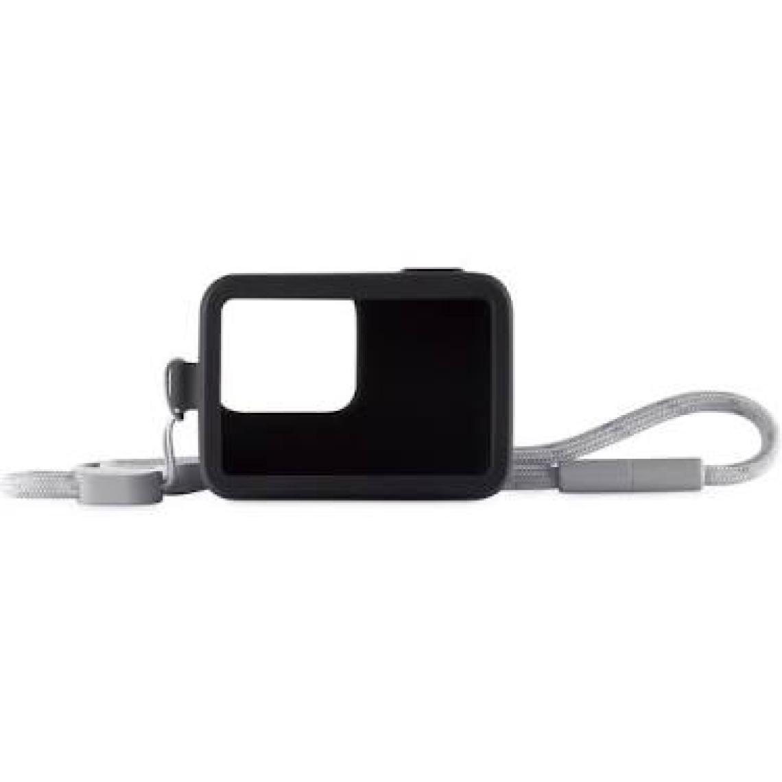 GoPro Bileklik + Boyunluk (Siyah) Sleeve + Lanyard
