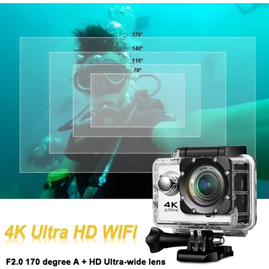 Airstorr Aksiyon Kamerası 4K Video Kamera Kamera Dijital Wifi Aksiyon Kamerası Kafa Montajı