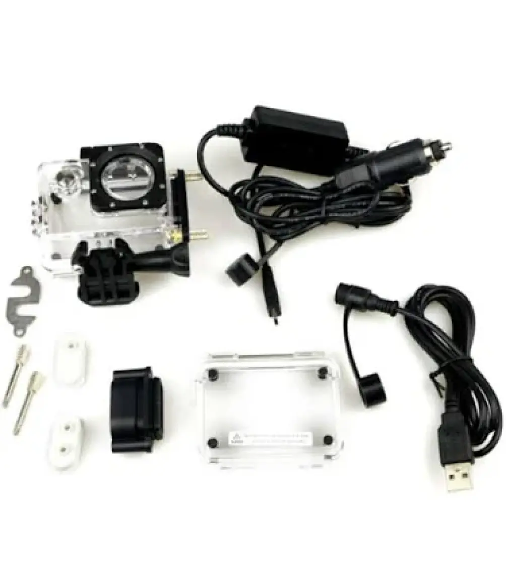 Sjcam SJ4000 Motosiklet Şarjı ve Su Geçirmez Housing Kılıf