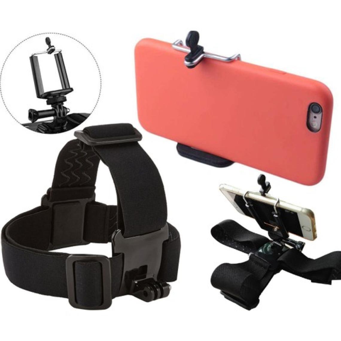 Gplus GP6024PV Cep Telefonu Uyumlu Kafa Bandı Vlog Video Çekim Seti Phone Holder Head Strap