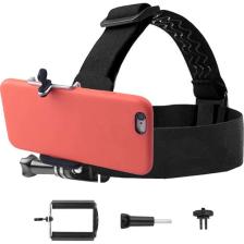 Gplus GP6024PV Cep Telefonu Uyumlu Kafa Bandı Vlog Video Çekim Seti Phone Holder Head Strap