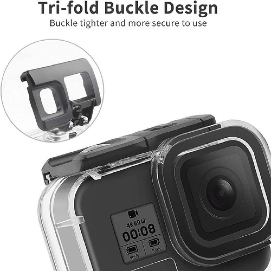 Shoot Gopro Hero 8 Black Için Su Geçirmez Housing
