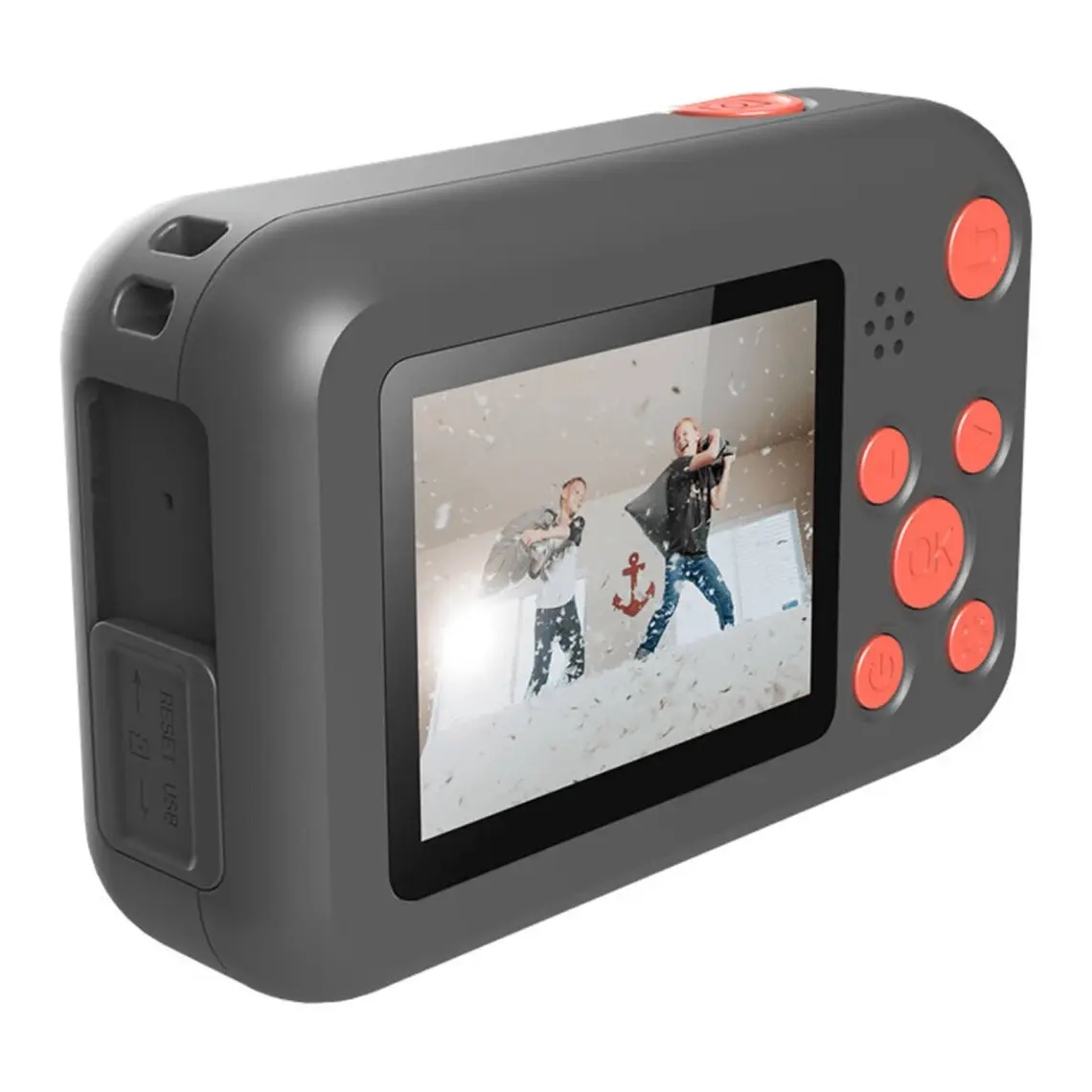 SJCAM FunCam Çocuk Kamerası FullHD 1080p 12MP 2.0” Ekran 650mAh Fotoğraf Makinesi Siyah