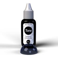 Resinin Tone Transparent Anthracite Mavi Transparan Epoksi Pigment Renklendirici 20 gr