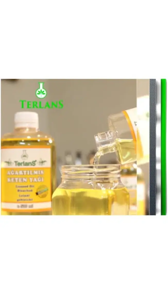 Terlans Keten Yağı 5 litre Ahşap Koruyucu & Resim Yağı