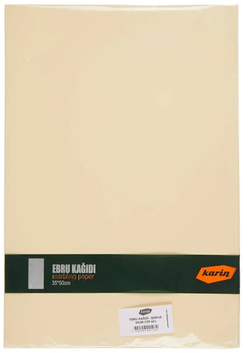 Karin Ebru Kağıdı Şamua 35X50CM 70GR 100 Adet