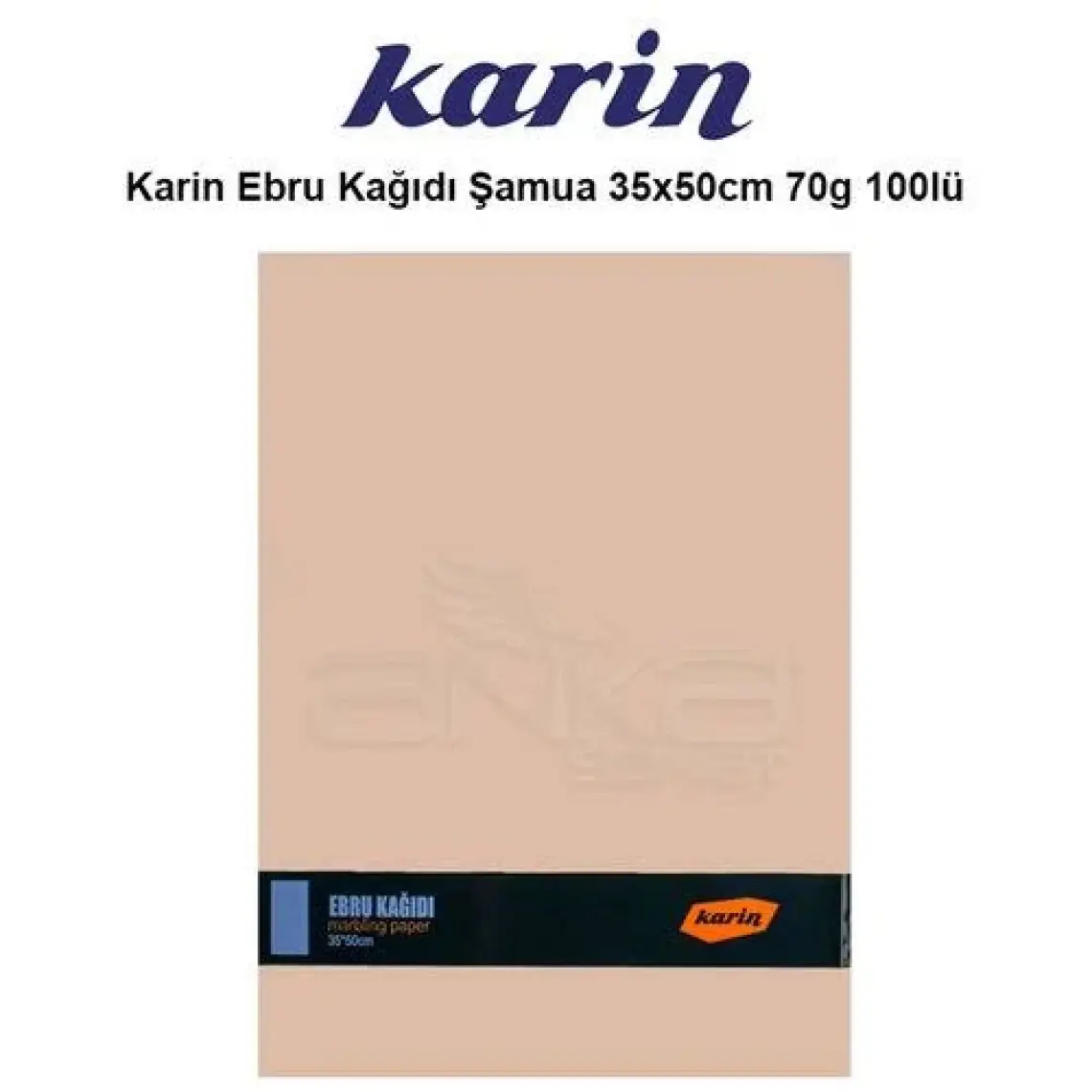 Karin Ebru Kağıdı Şamua 35X50CM 70GR 100 Adet