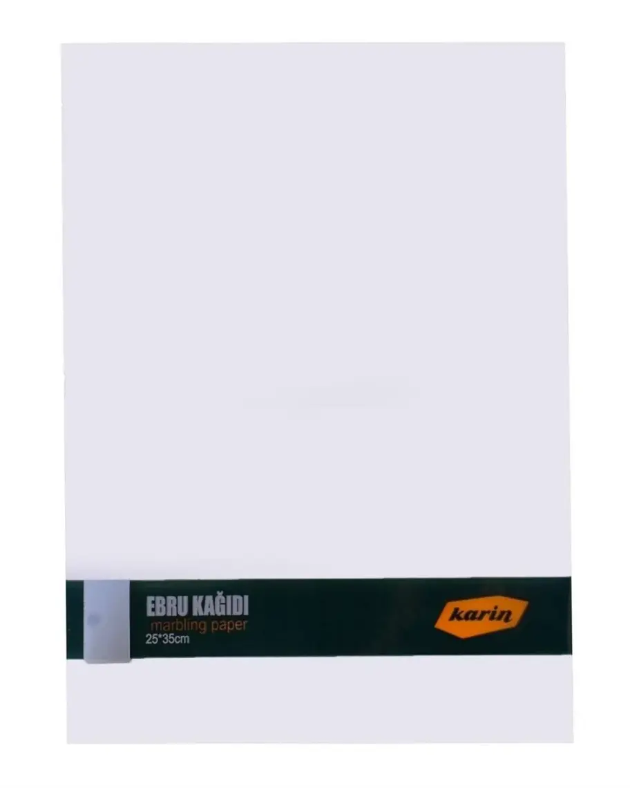 Karin Ebru Kağıdı Beyaz 25X35CM 90GR 100 Adet