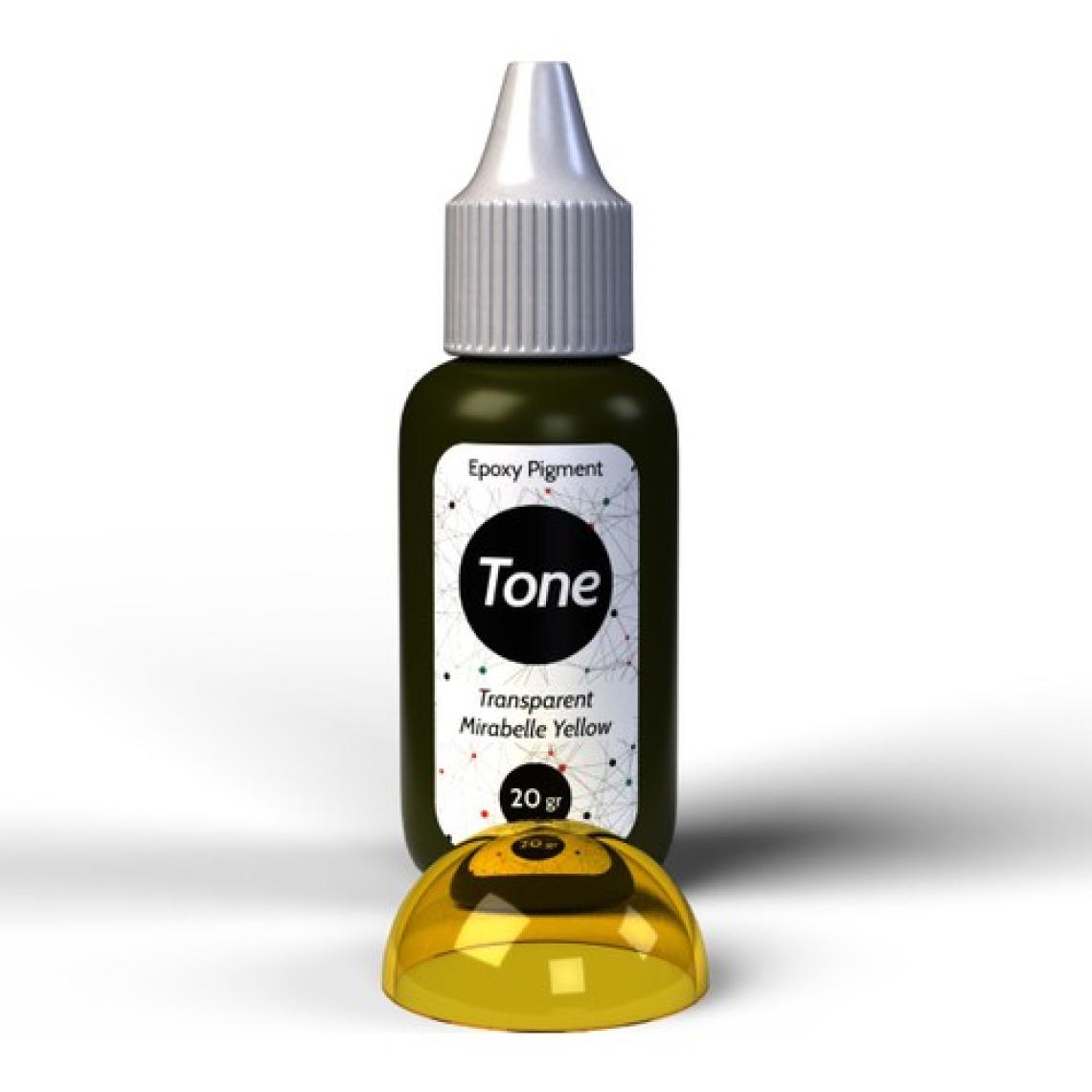 Resinin Tone Transparent Mirabelle Sarı Transparan Epoksi Pigment Renklendirici 20 gr