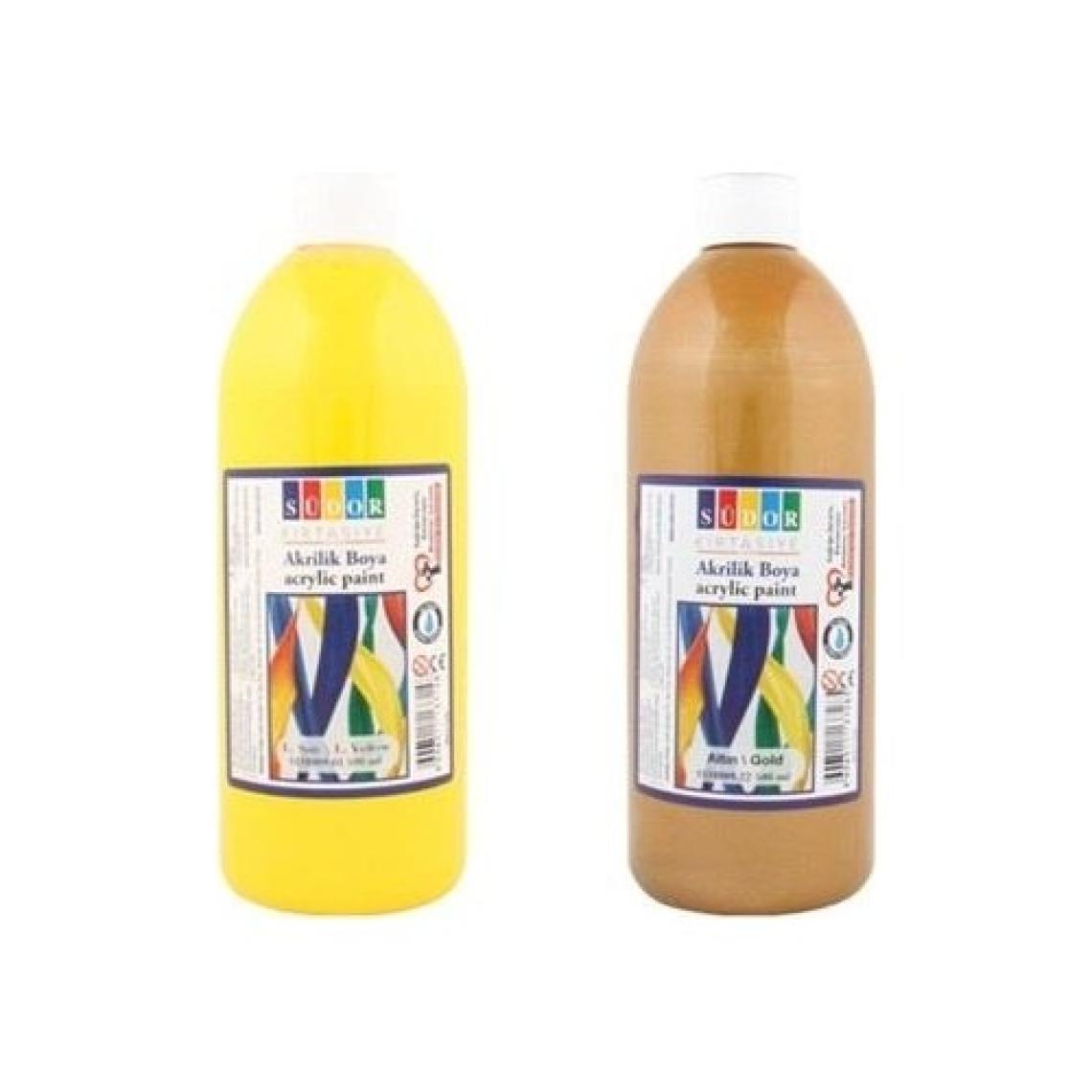Südor Akrilik Boya 500 Ml. Beyaz Sd-1009-13