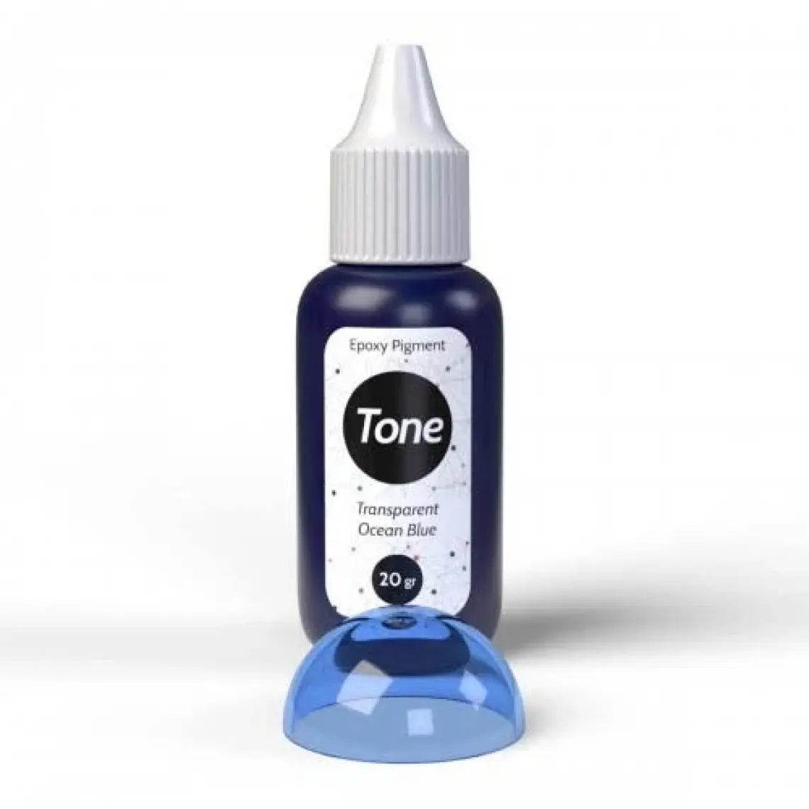 Resinin Tone Transparent Ocean Blue Transparan Epoksi Pigment Renklendirici 20 gr