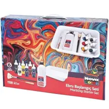 Nova Color Ebru Boya Baslanğıc Seti Nc-239