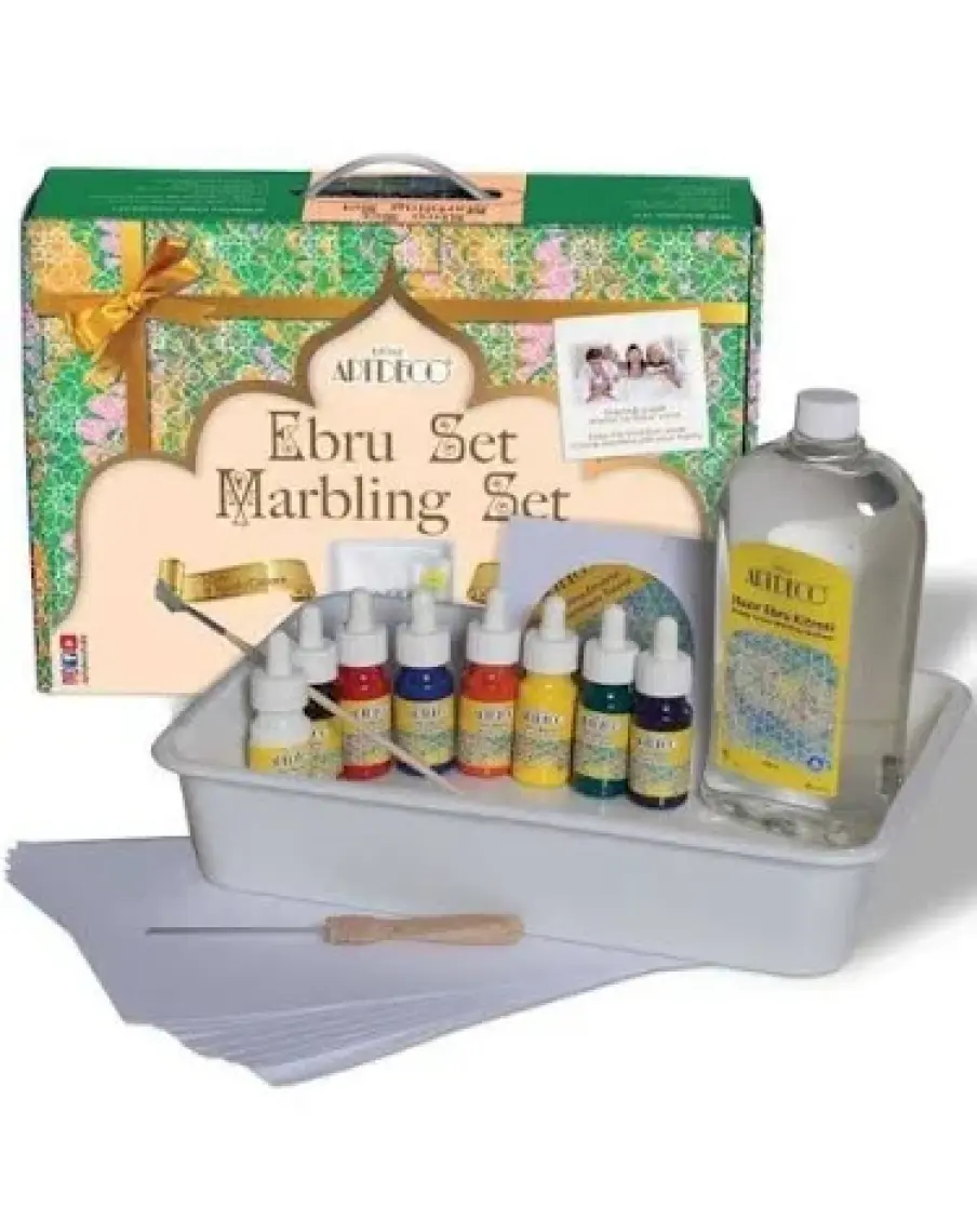 Artdeco Ebru Başlangıç Seti 8 Renk 30 ml