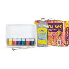 Artdeco Mini Boy 6 Renk Ebru Seti