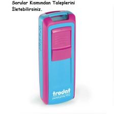 Cep Kaşe P4 47x18 Mm Pembe Mavi Keçe 9512